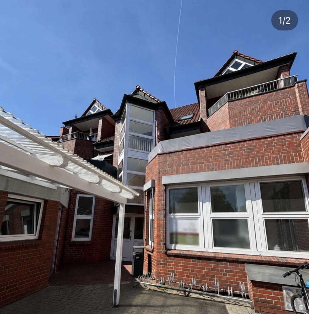 Mehrfamilienhaus aus Klinker